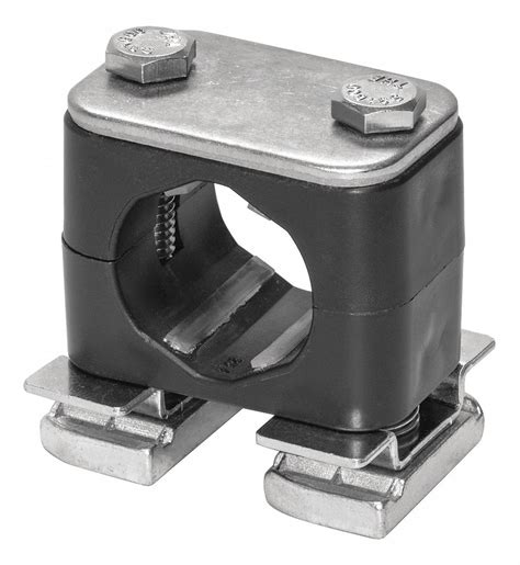 strut mounted tube clamps